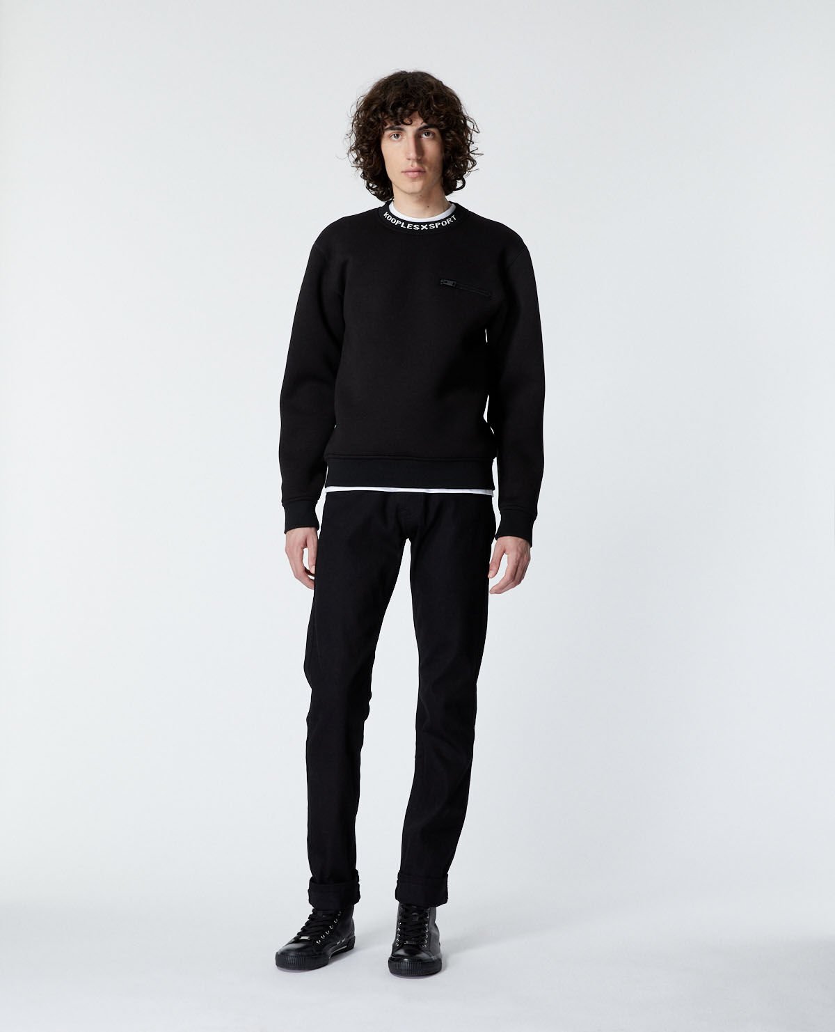 Neoprene sweatshirt mens store