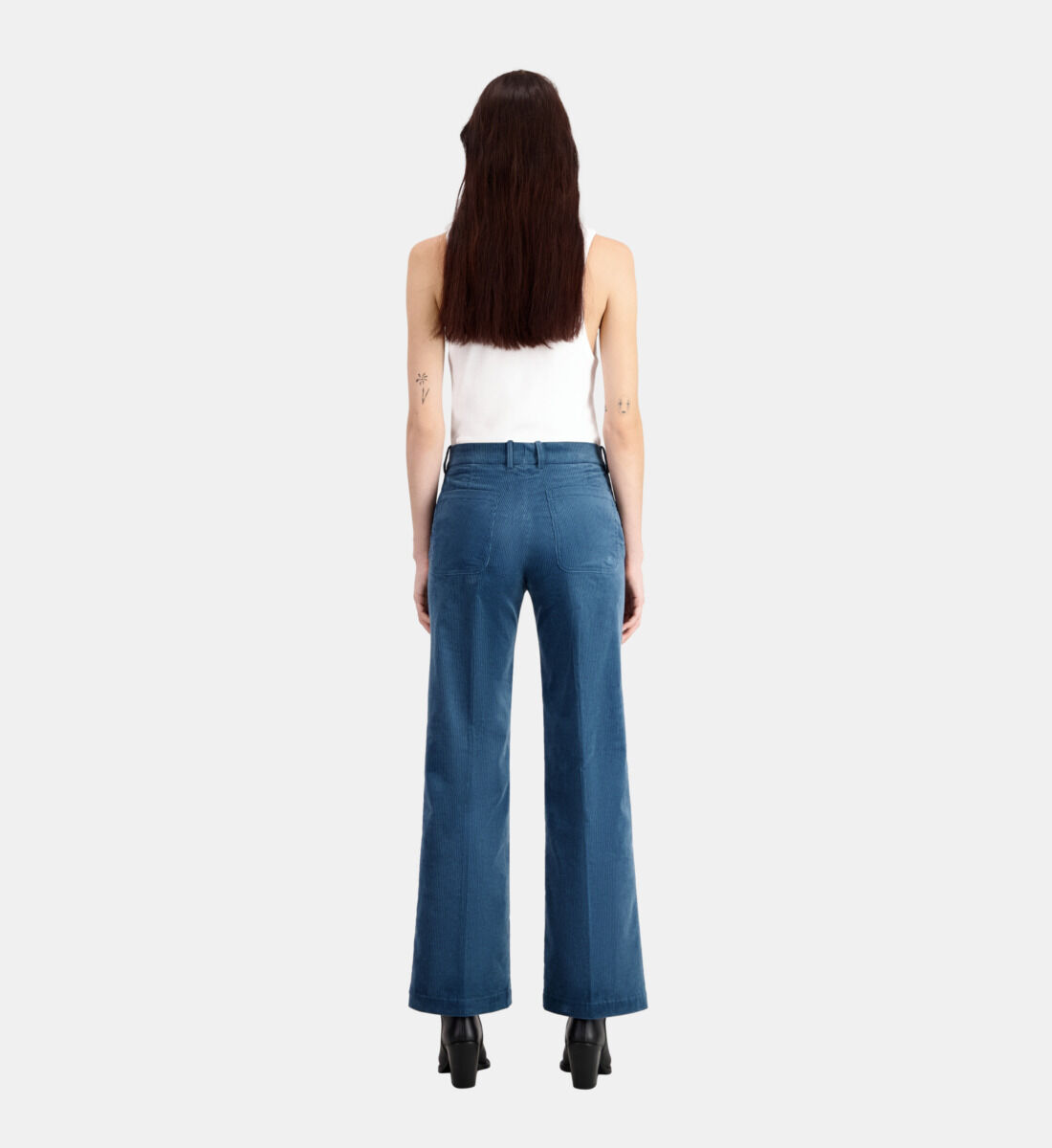 Blue corduroys sale
