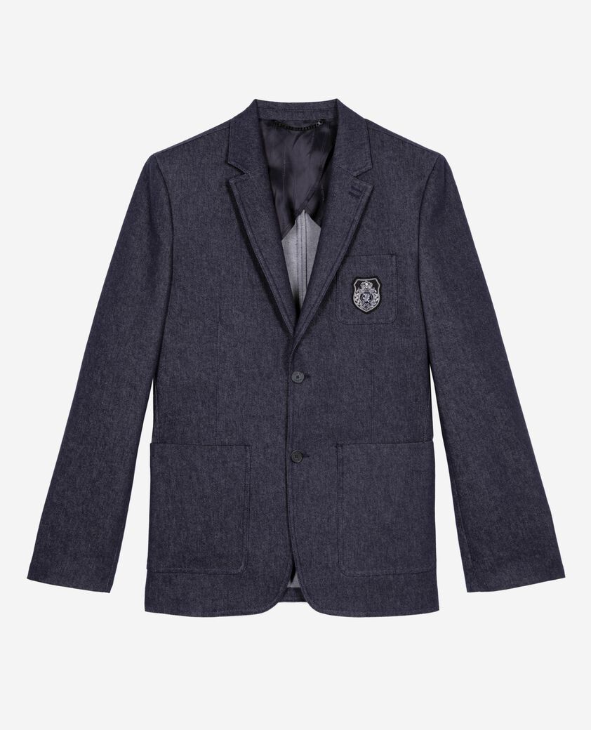 The Kooples HOMBRE NAVY chaqueta de traje azul efecto vaquero
