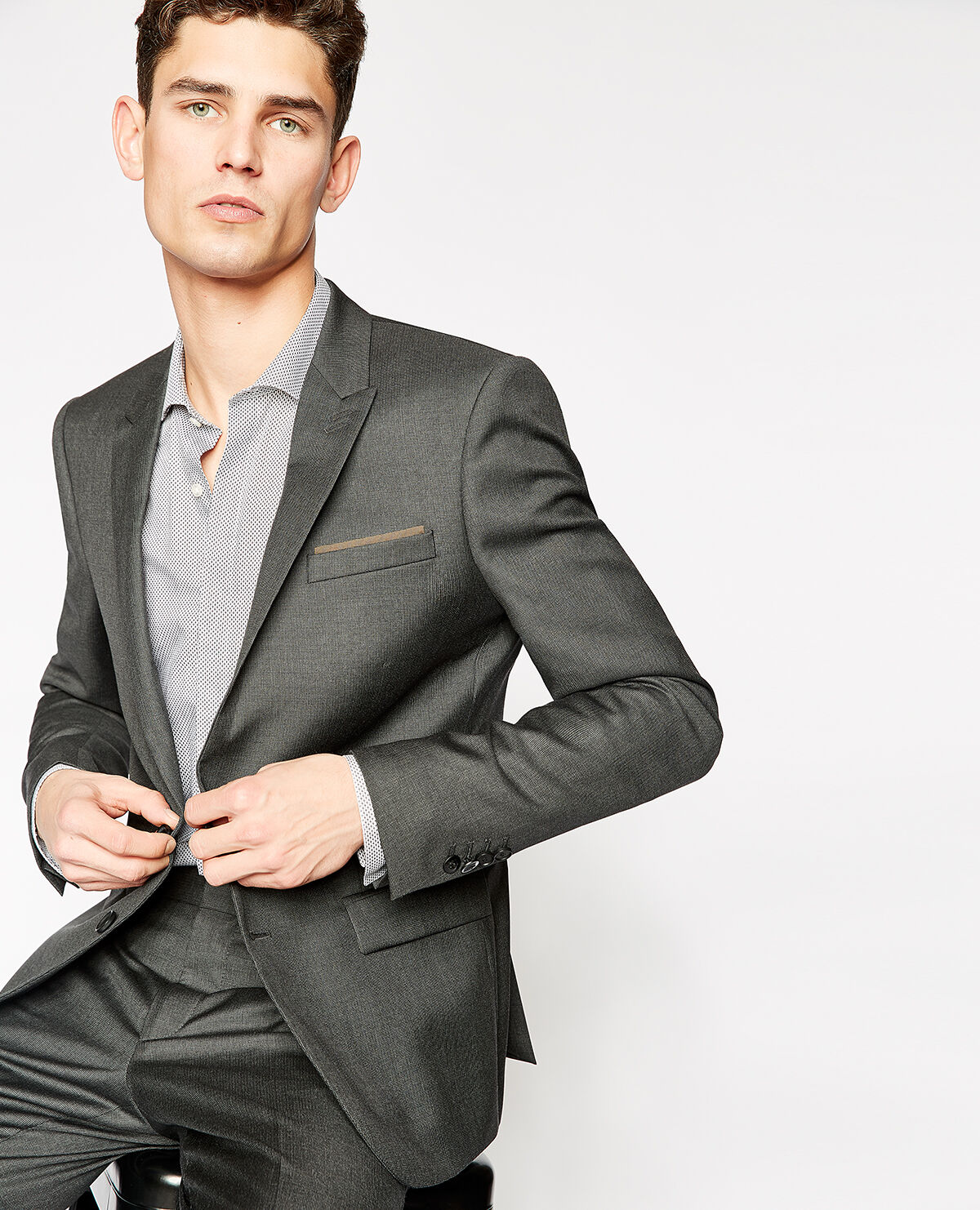 Men's Blazer Slim Fit Business Suit Jacket 6 Colors | Fruugo US