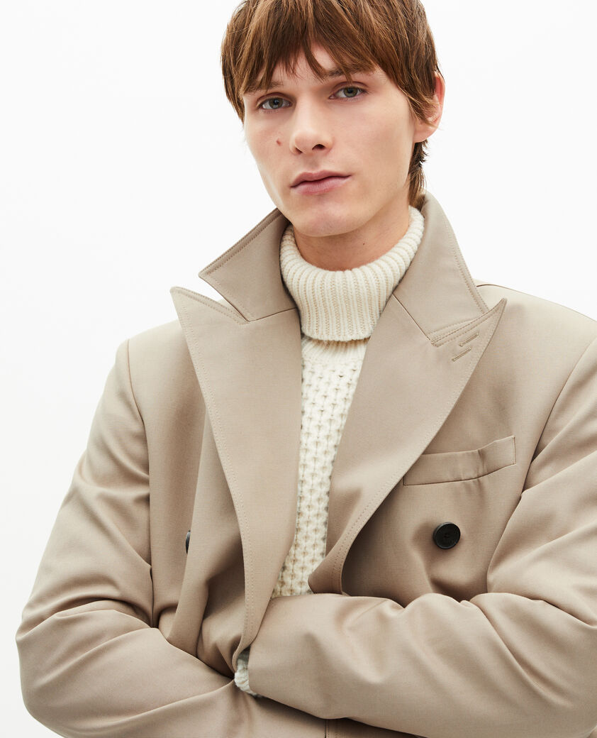 The Kooples HOMME null trench long beige