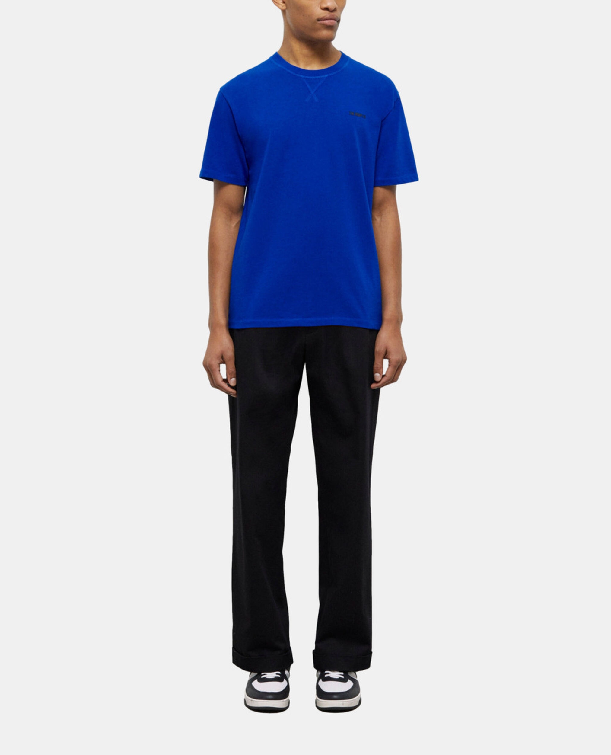 Men's the kooples blue logo t-shirt, BLUE ELECTRIC, hi-res image number null