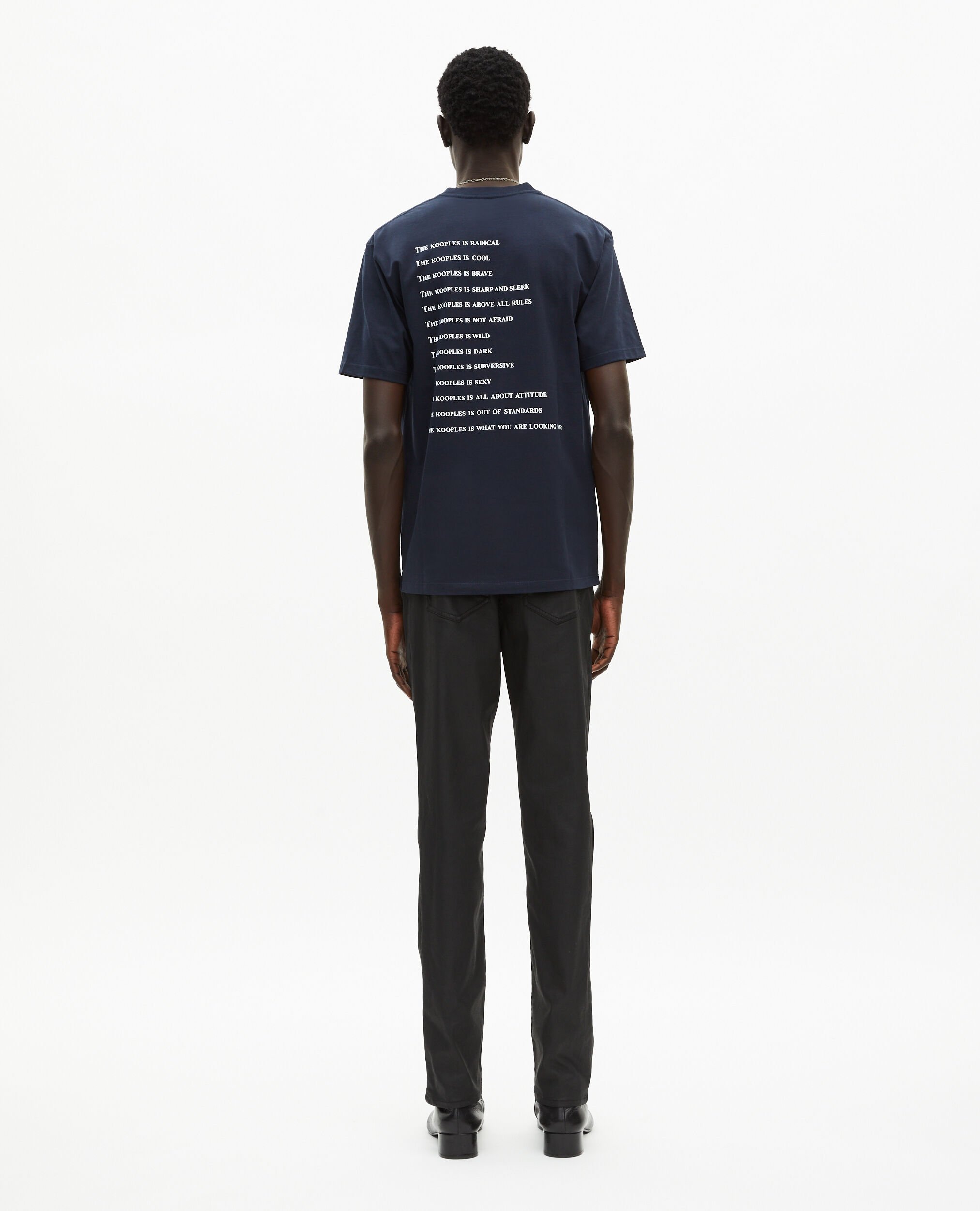 What is blue t-shirt, NAVY, hi-res image number null