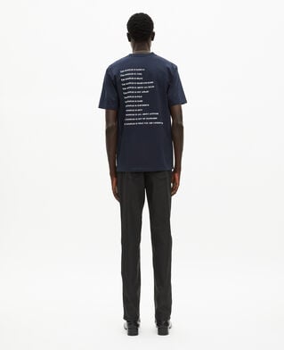 The Kooples MEN NAVY what is blue t-shirt