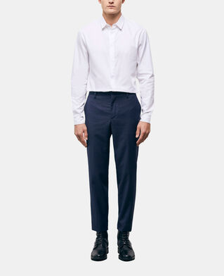 The Kooples H NAVY navy blue wool suit pants