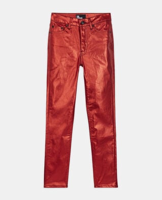 The Kooples FEMME TANGO RED jean slim rouge