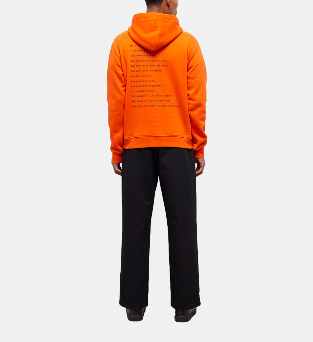 Off white orange hoodie 2025