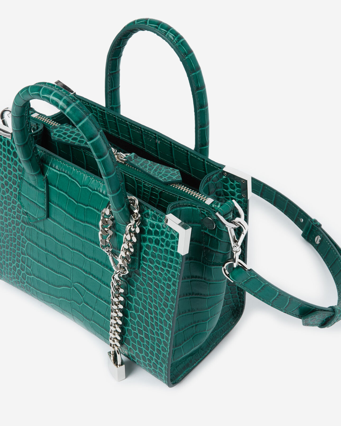 The Kooples WOMEN EMERAUDE medium emerald ming bag