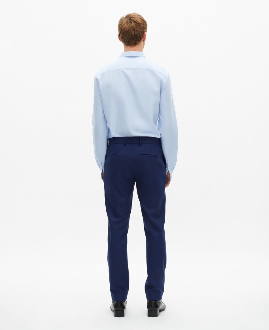 The Kooples HOMME NAVY pantalon de costume bleu