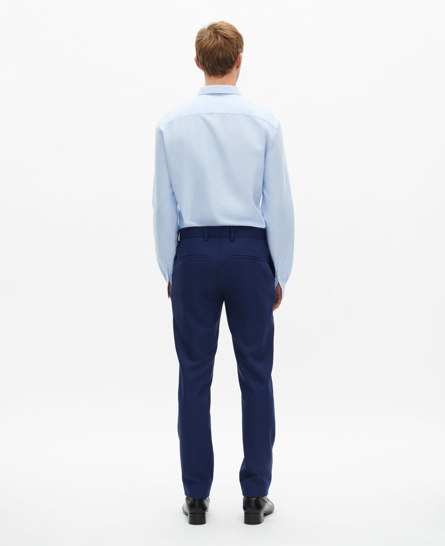 The Kooples HOMME NAVY pantalon de costume bleu