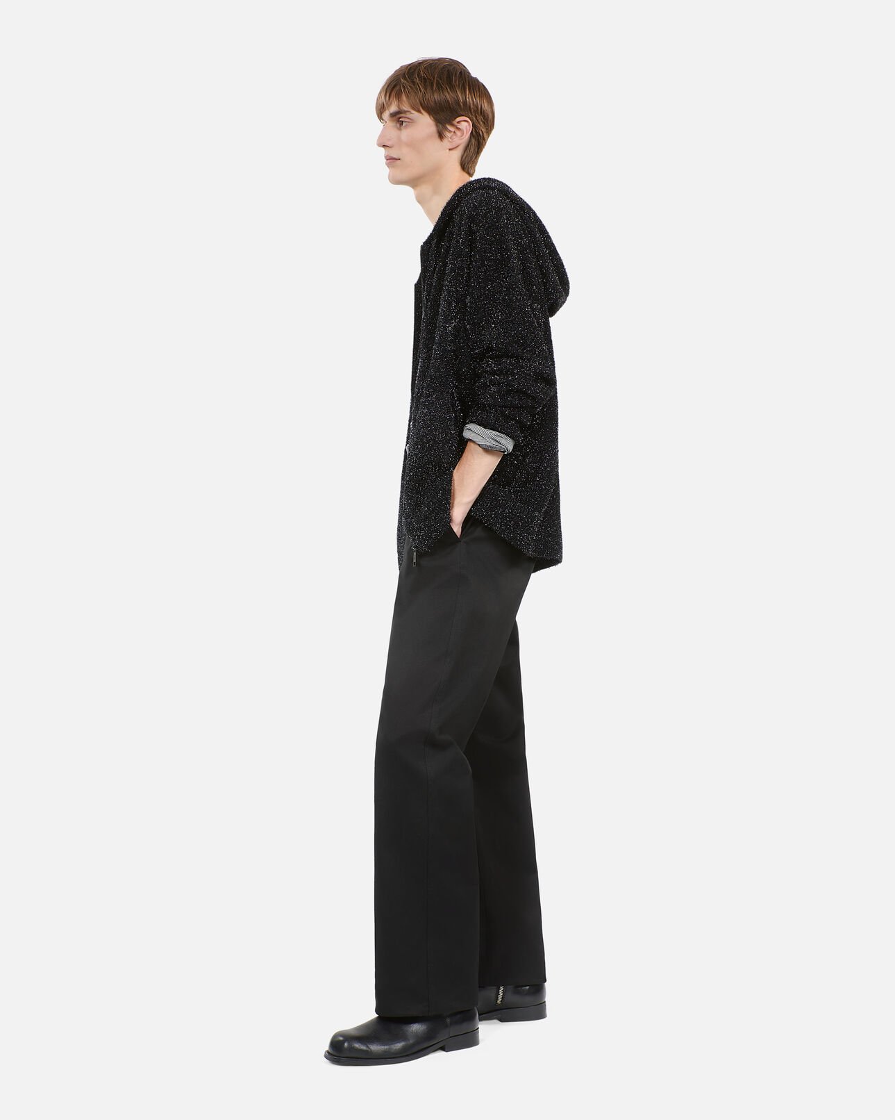 The Kooples HOMBRE BLACK cárdigan lentejuelas negro