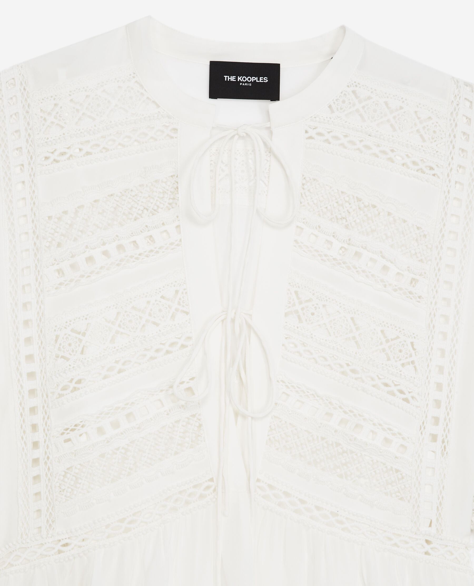 The kooples on sale white lace dress