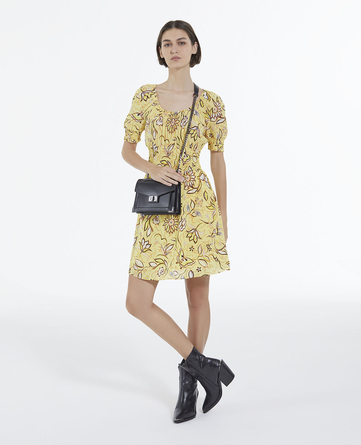 The kooples robe jaune on sale