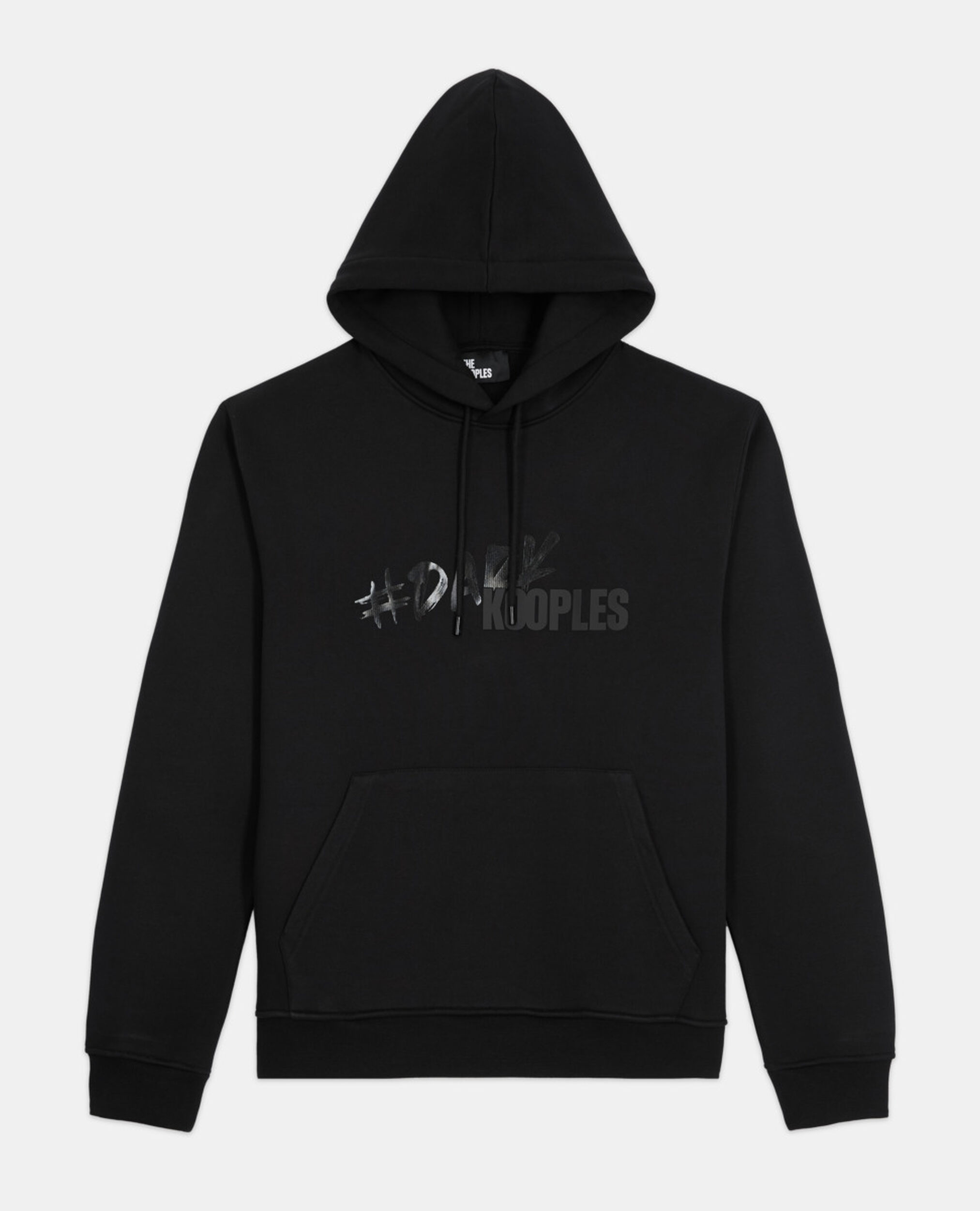 Sweatshirt mit The Kooples Logo, BLACK, hi-res image number null