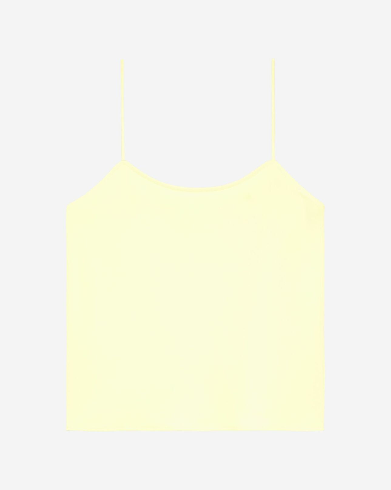 The Kooples WOMEN YELLOW light yellow camisole