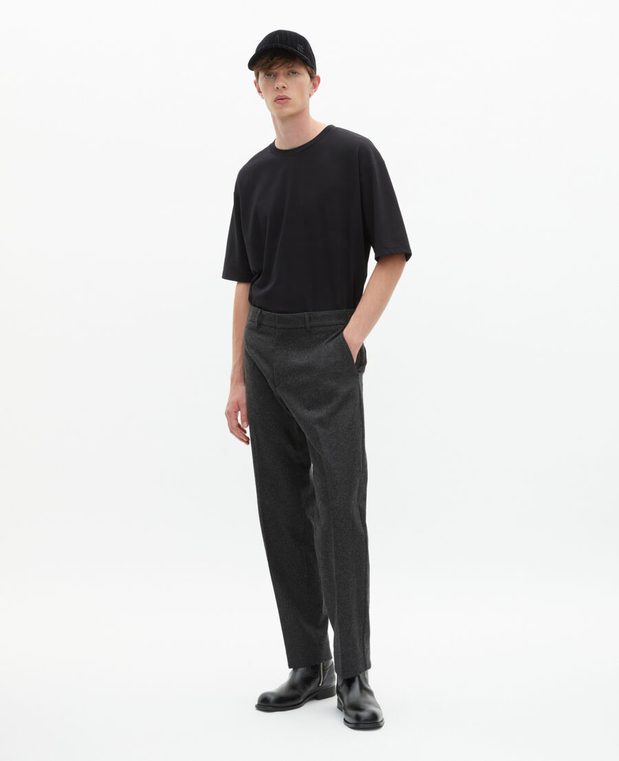 The Kooples MEN MIDDLE GREY dark gray tailored pants