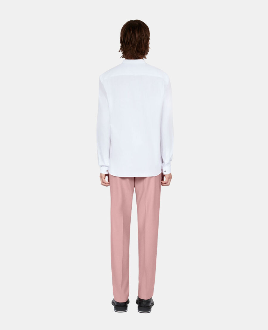 The Kooples H WHITE white poplin formal shirt