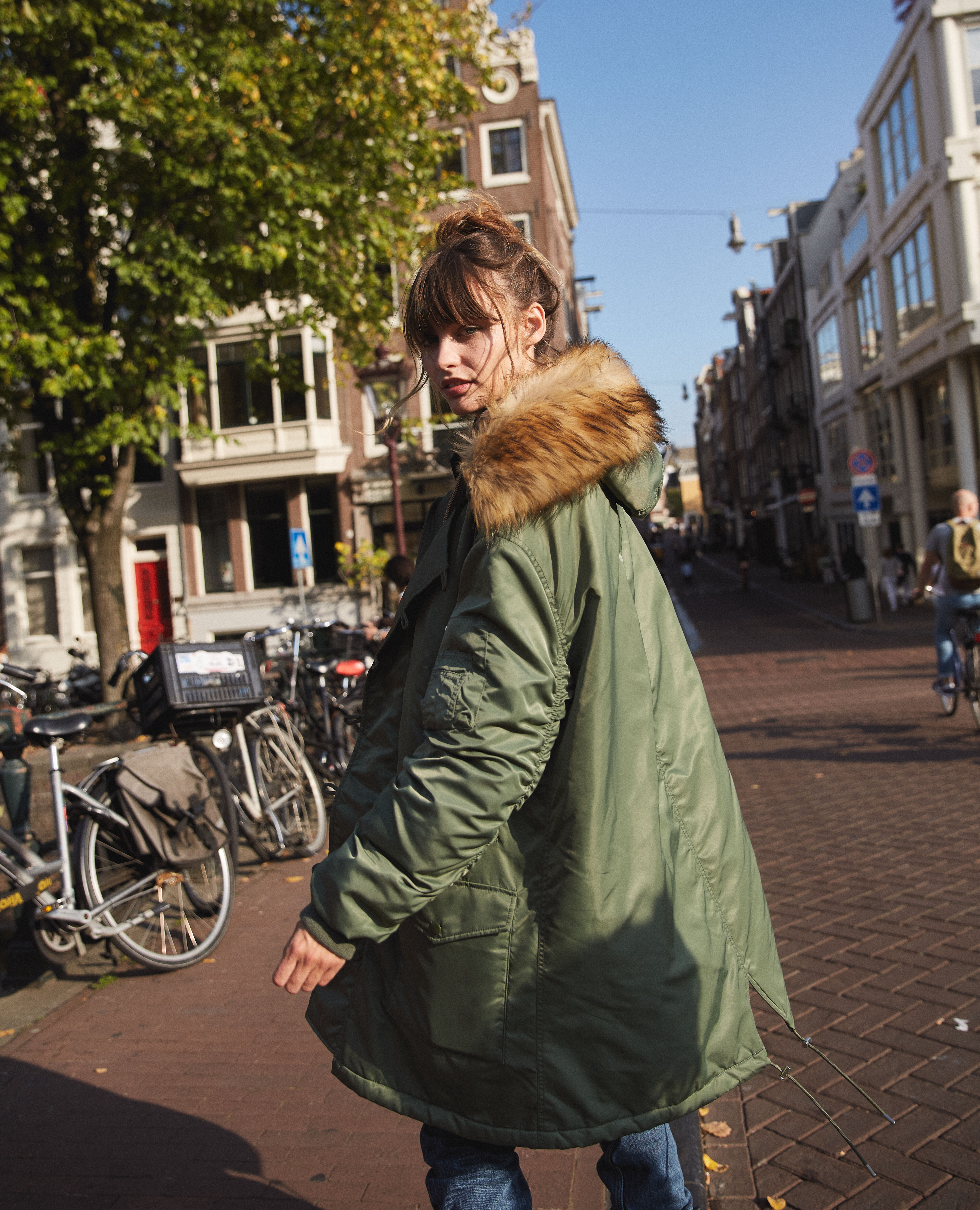 Veste kaki sales the kooples