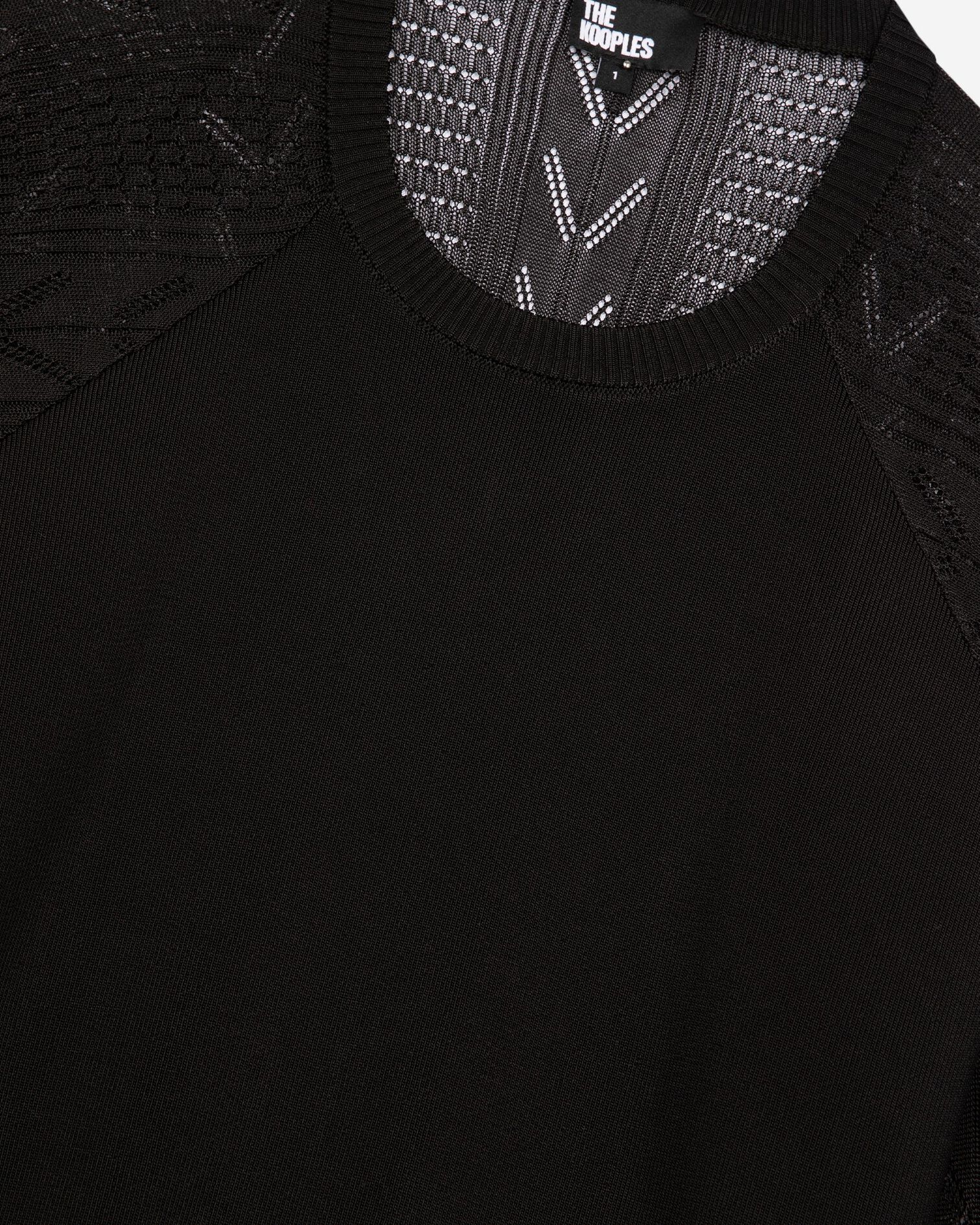 Black sweater, BLACK, hi-res image number null