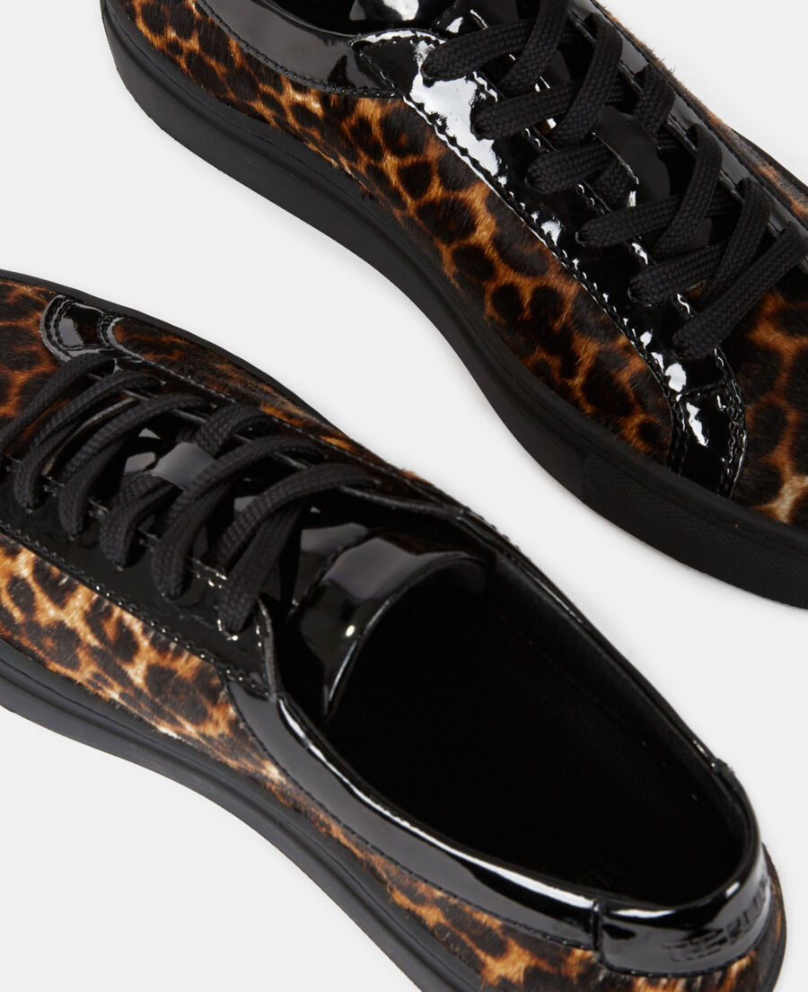 The Kooples FEMME LEOPARD baskets léopard
