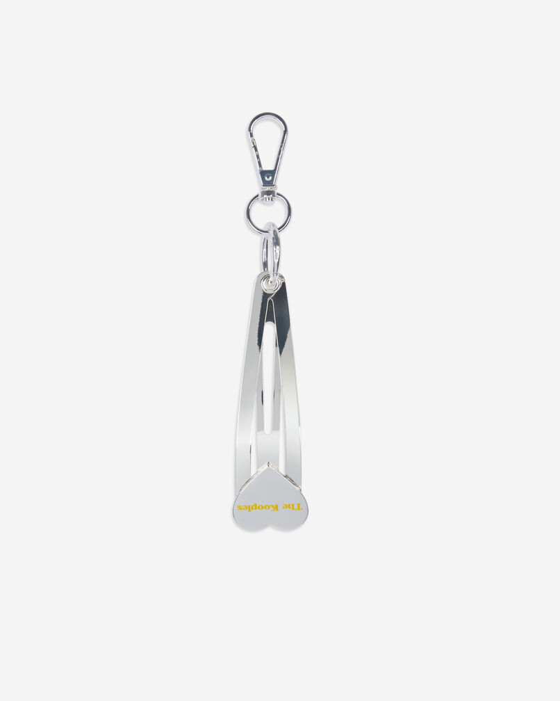 The Kooples WOMEN SILVER silver barrette bag charm