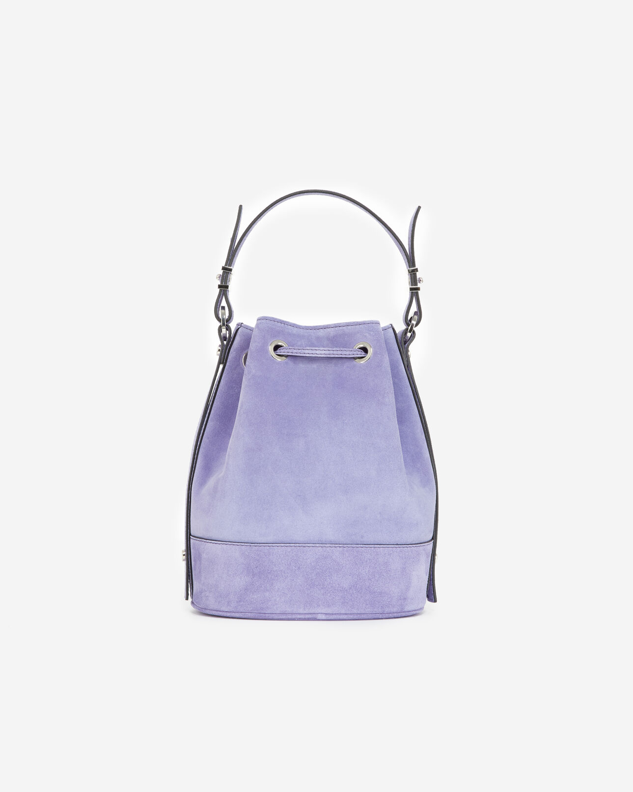 The Kooples FEMME VIOLET sac medium tina en cuir lilas