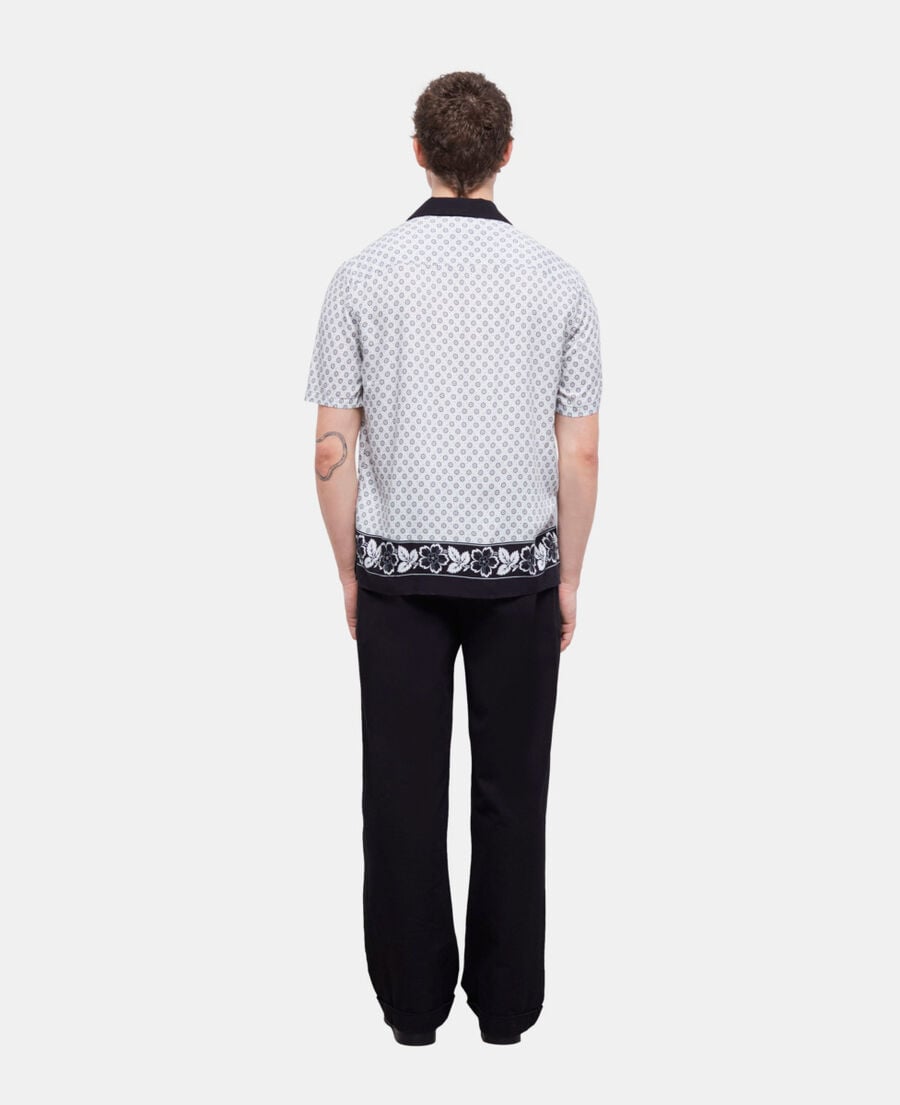 The Kooples H ECRU printed shirt