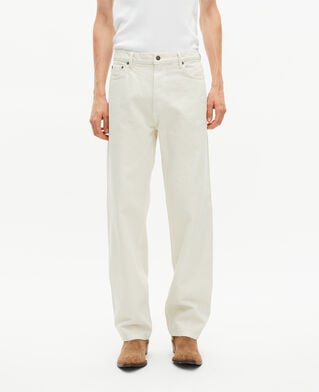The Kooples H ECRU ecru straight jeans