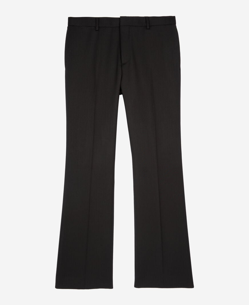 The Kooples MEN BLACK black wool pants