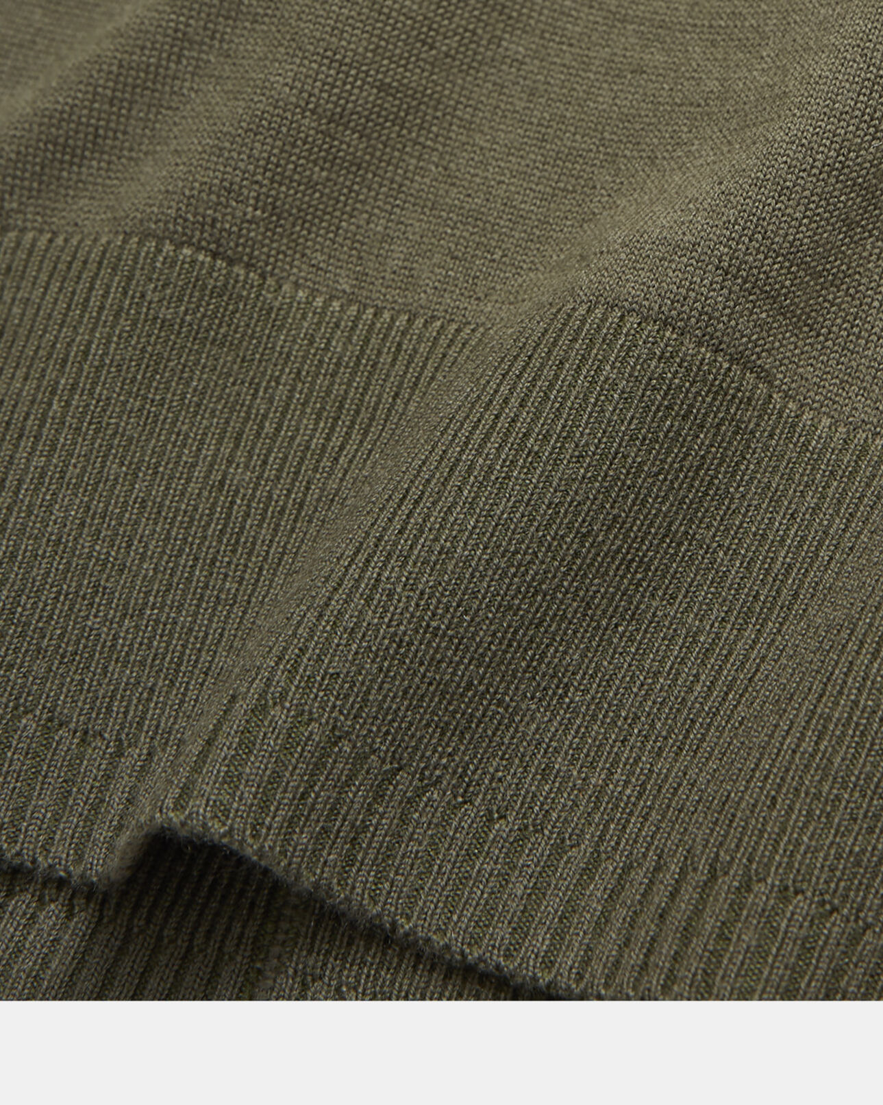 The Kooples MEN ALGUE green merino sweater