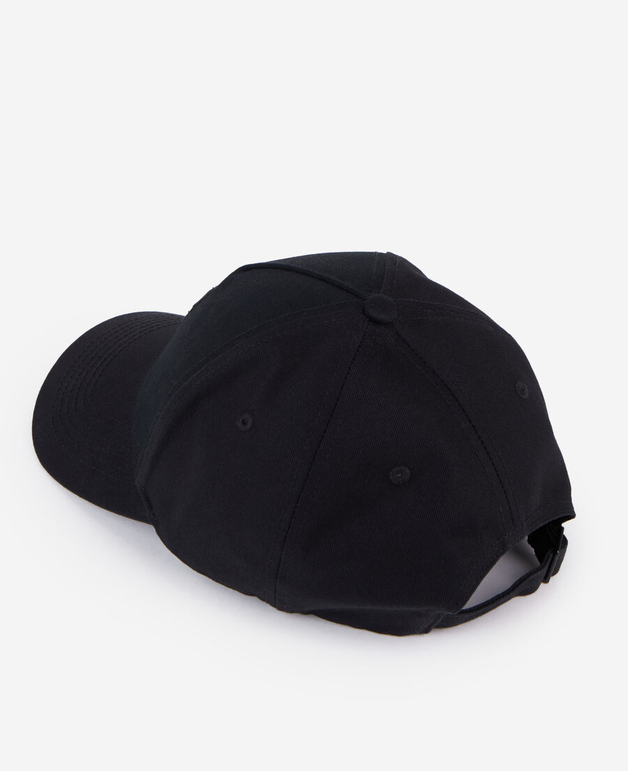 The Kooples MIXTE BLACK casquette noire avec patch blason