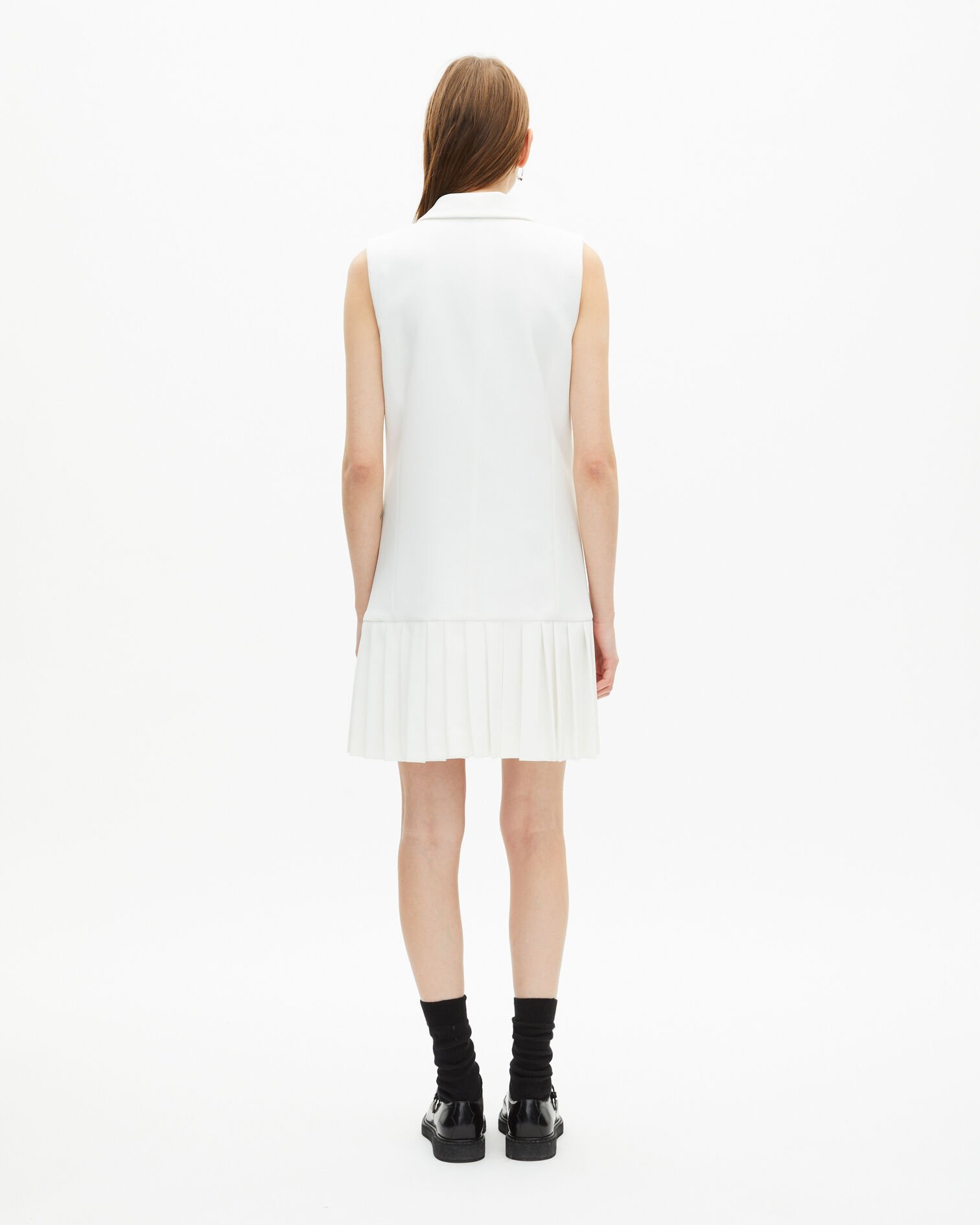 Robe tailleur courte écrue, WHITE, hi-res image number null