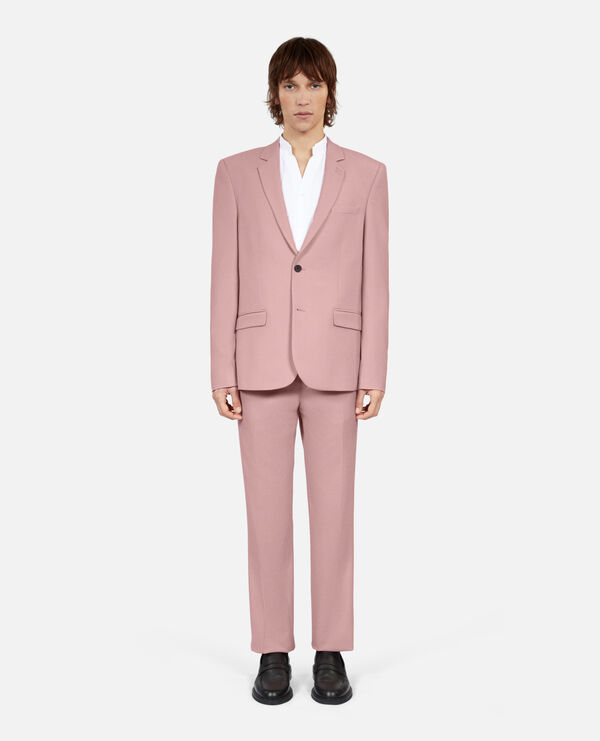 pink suit jacket