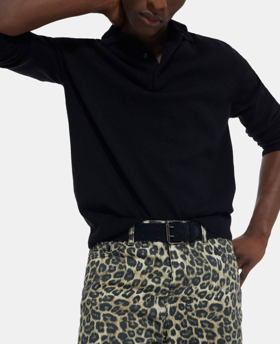 pull en cachemire noir