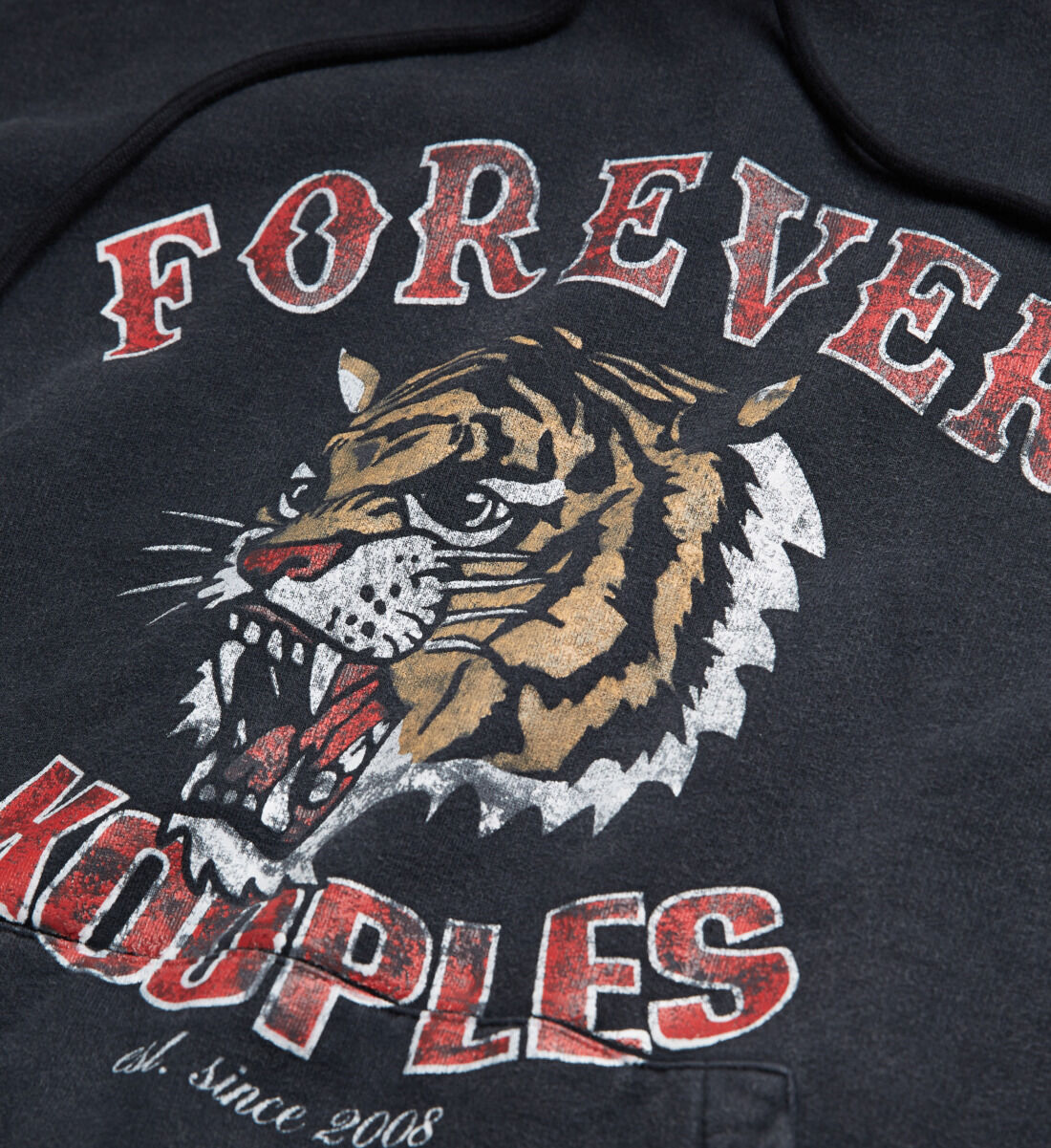 Embroidered tiger online sweatshirt