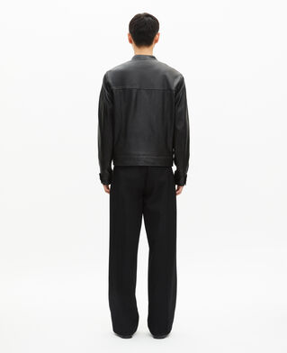 The Kooples HOMBRE BLACK chaqueta de cuero negra