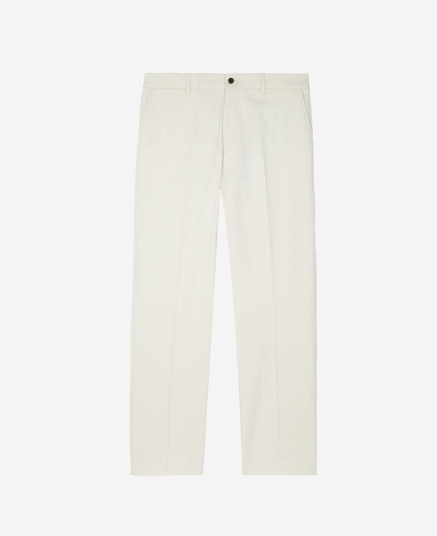 The Kooples HOMME ECRU pantalon chino &eacute;cru