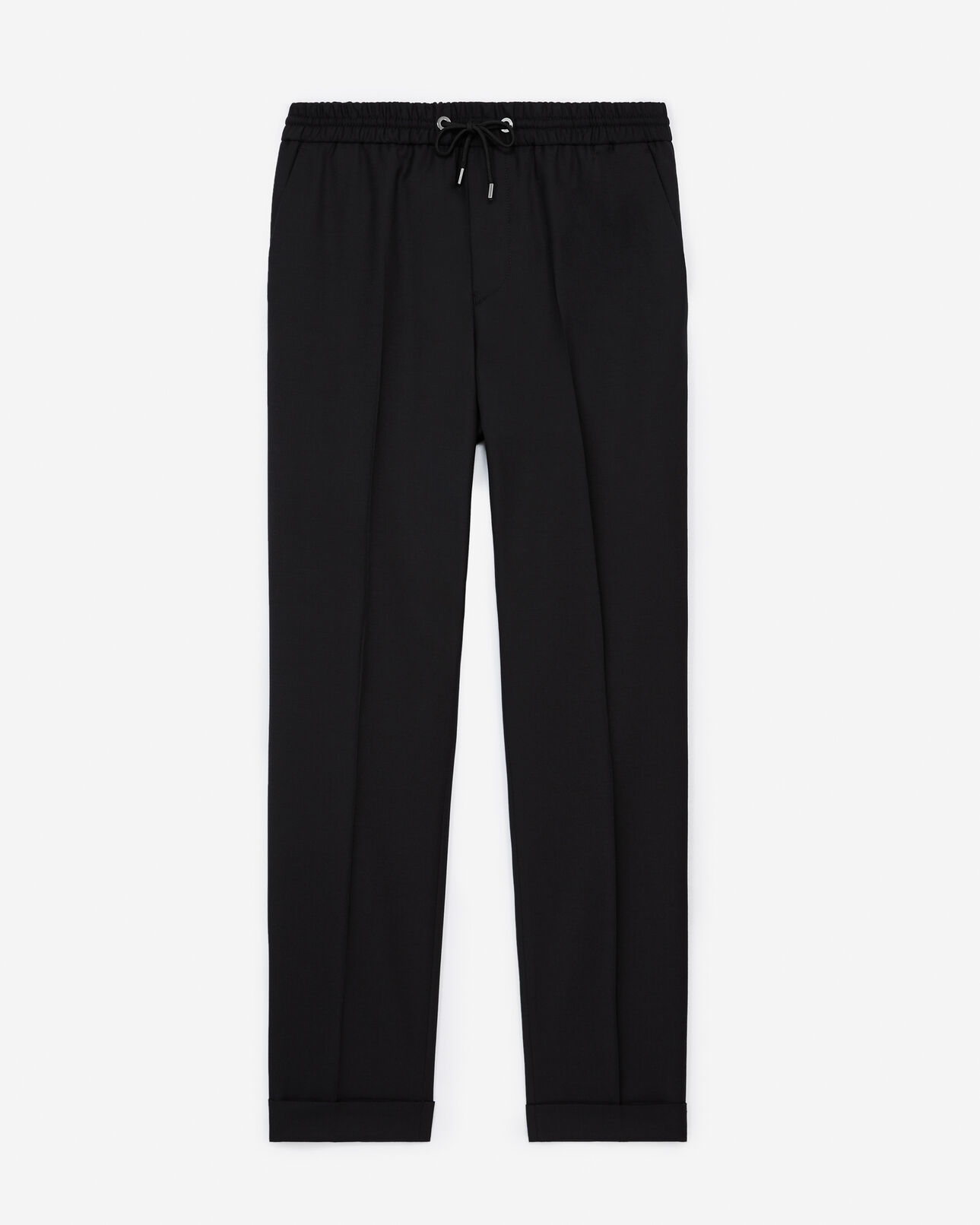 The Kooples HERREN BLACK hose lässig wolle schwarz