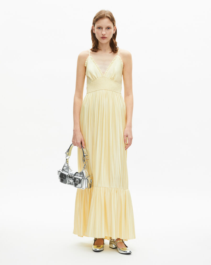 The Kooples WOMEN YELLOW long yellow dress