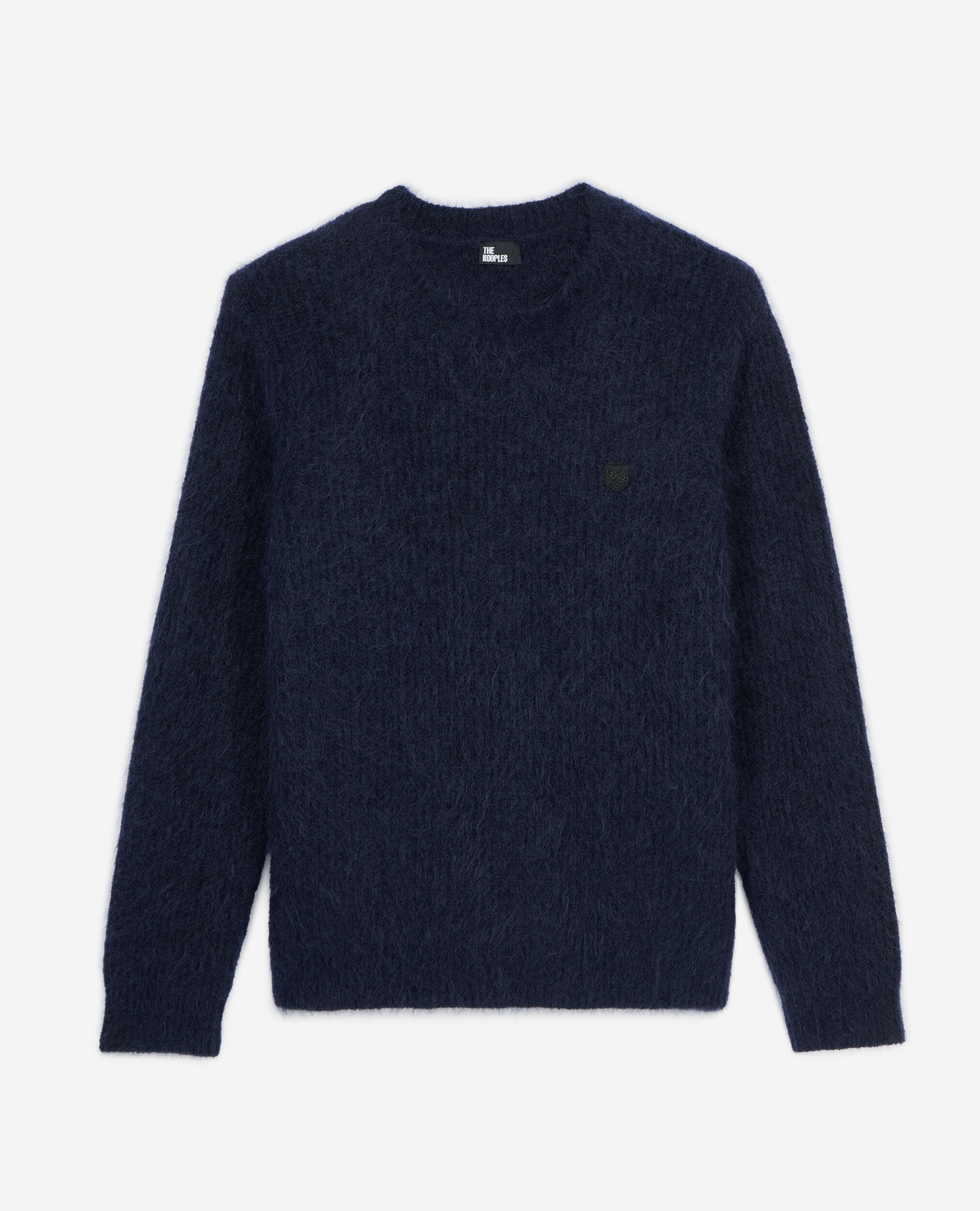 トップス SUNANEKO Mohair Touch Knit (Navy)