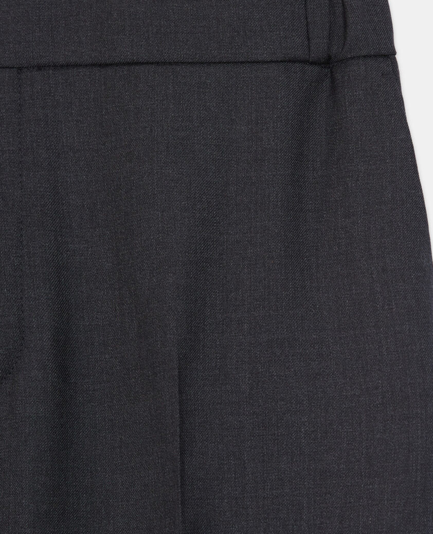 The Kooples MEN GREY gray wool pants