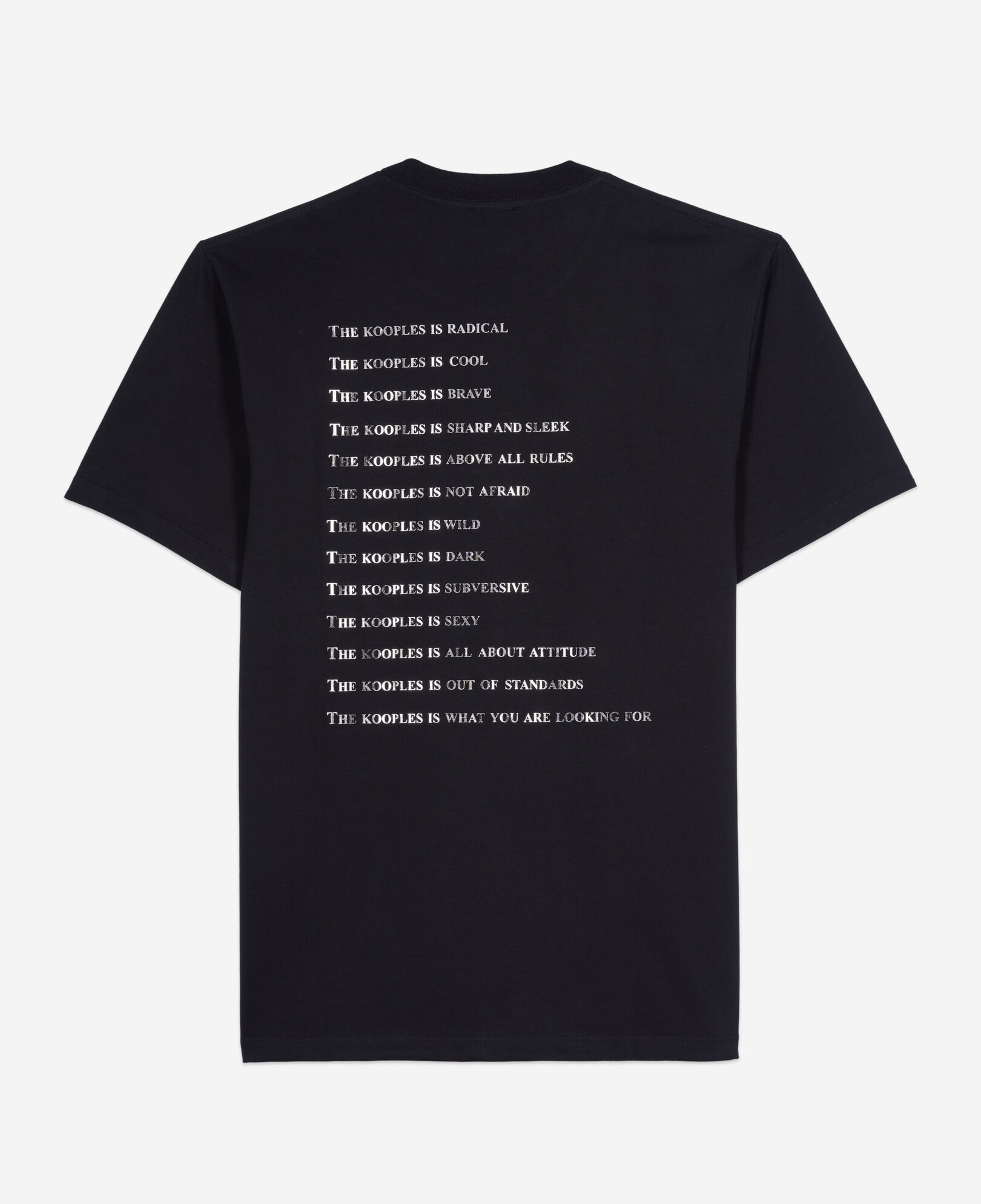 The Kooples HOMME BLACK t-shirt what is noir