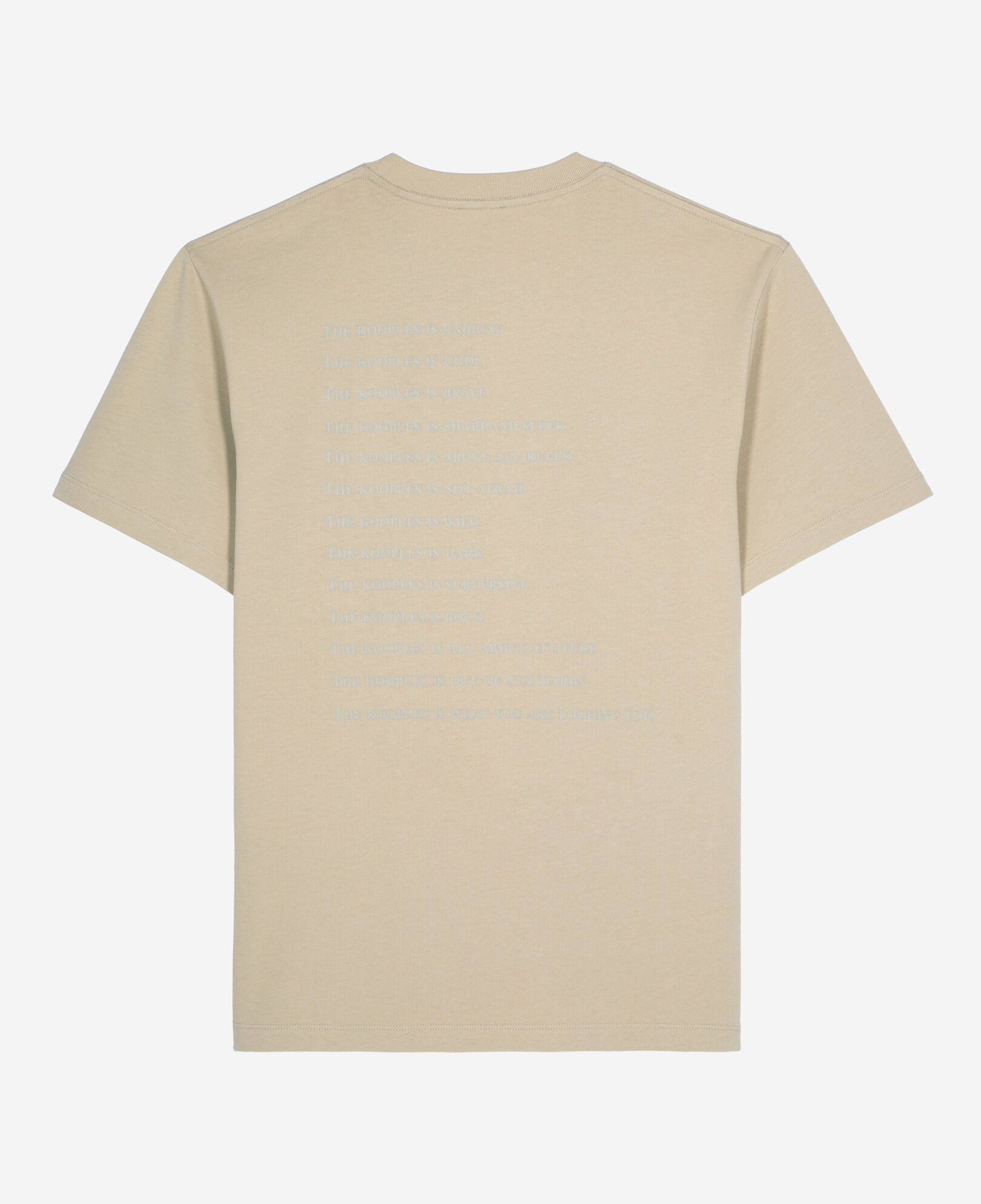 The Kooples HOMME BEIGE TAUPE t-shirt what is beige