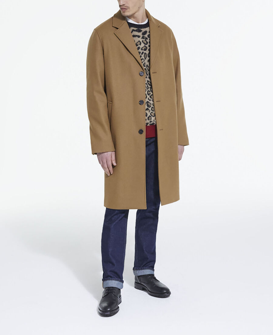 camel wool coat
