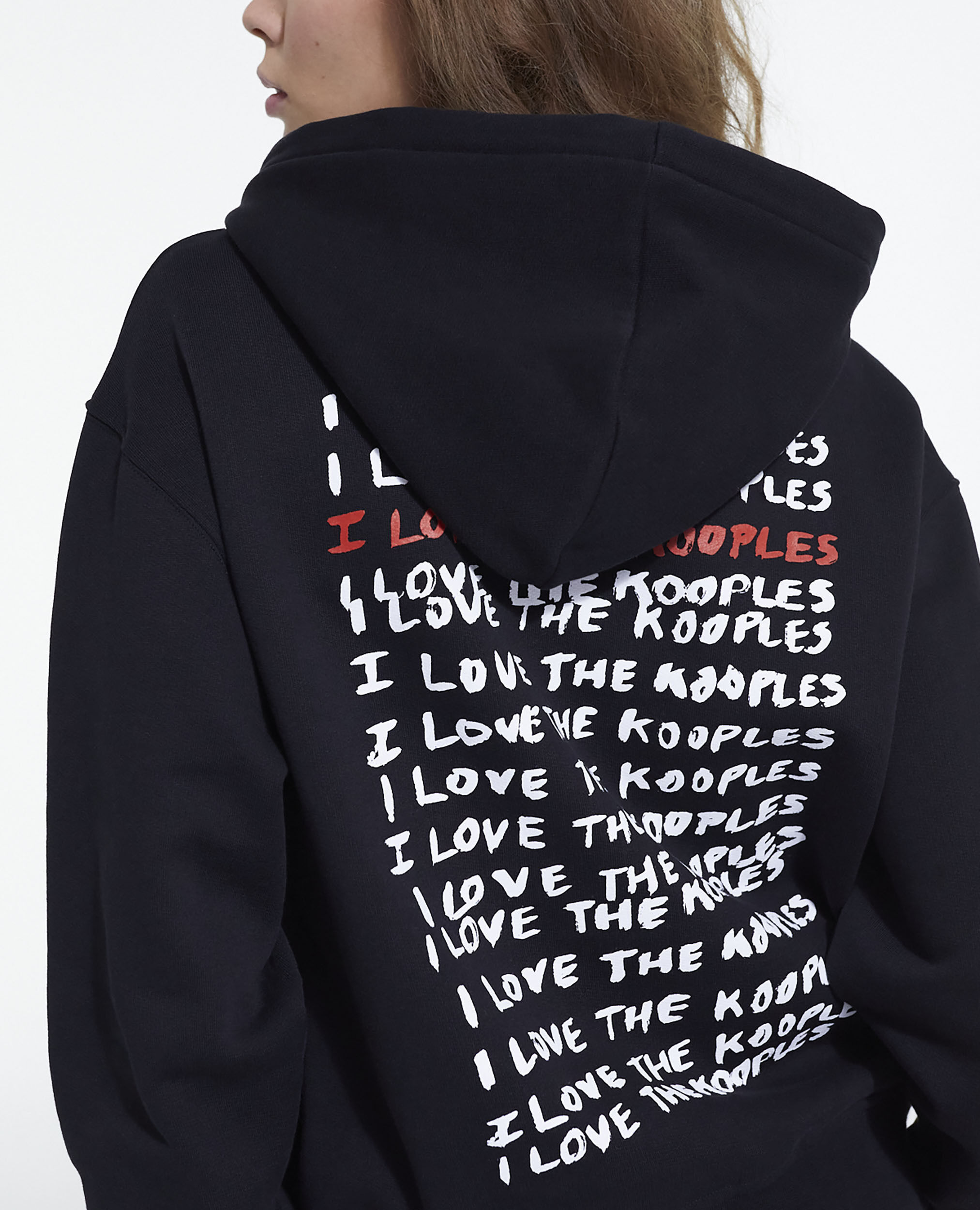 I Love Kooples black sweatshirt The Kooples