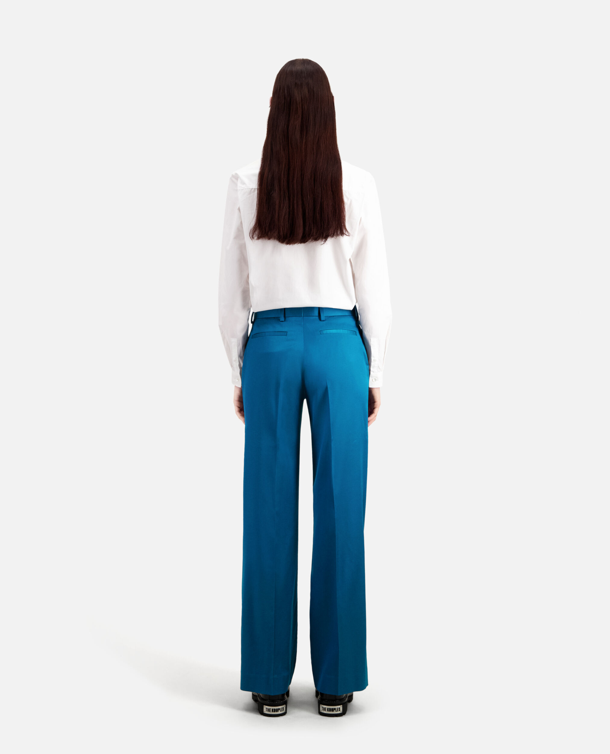 Buy Navy Trousers & Pants for Women by The Silhouette Store Online |  Ajio.com
