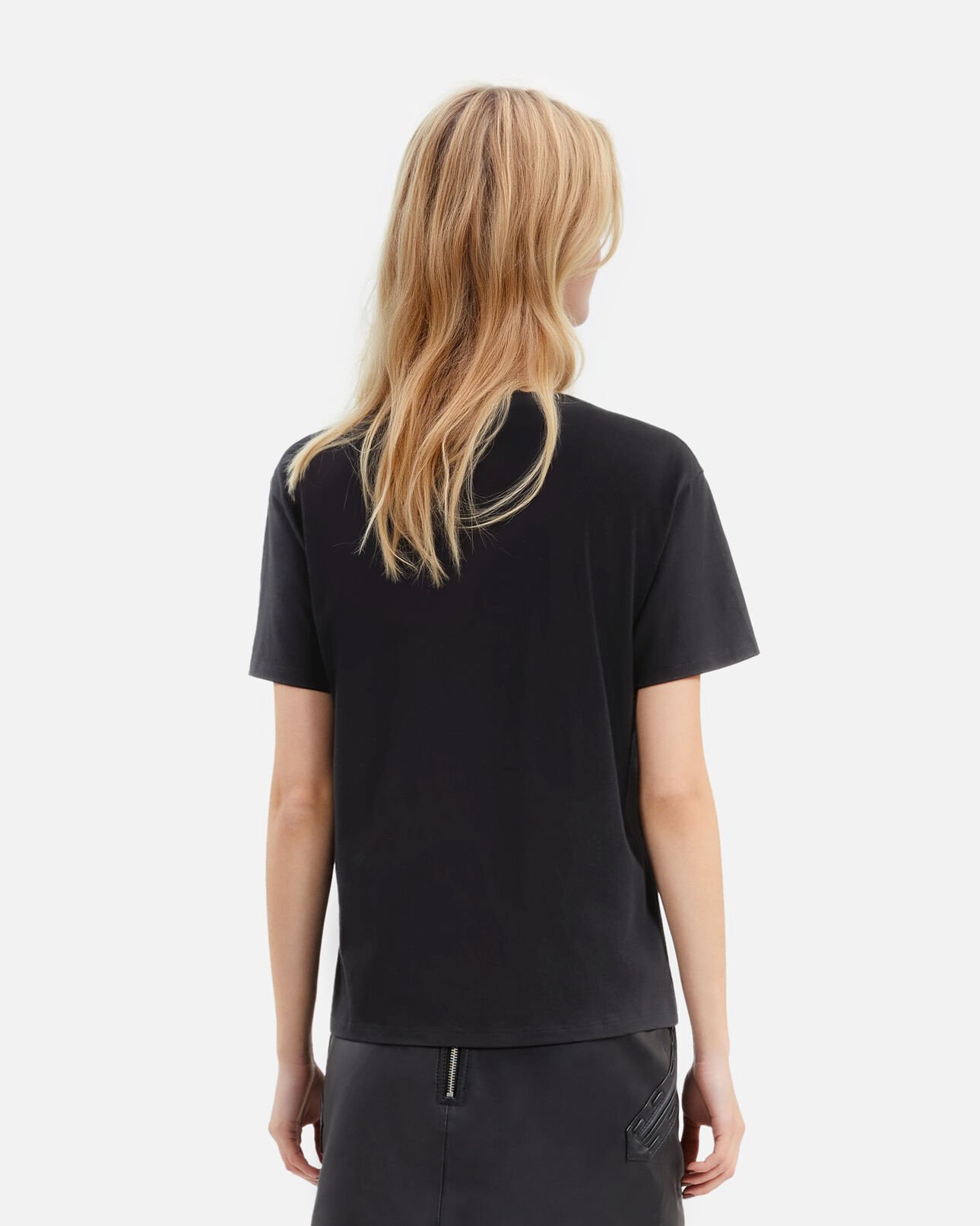 The Kooples FEMME BLACK t-shirt logo noir