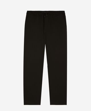 The Kooples H BLACK pants in black milano