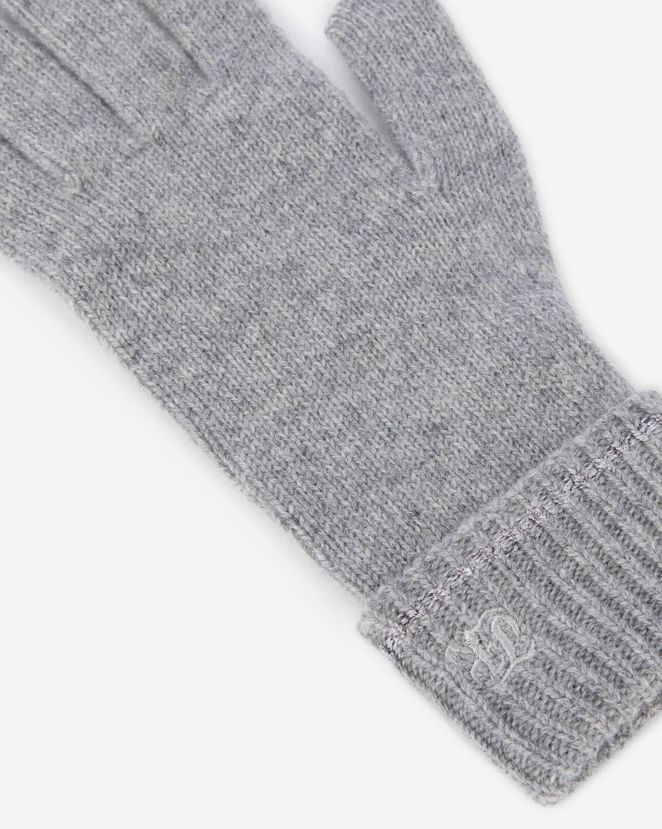 The Kooples MIXTE MIDDLE GREY MEL gants en cachemire gris