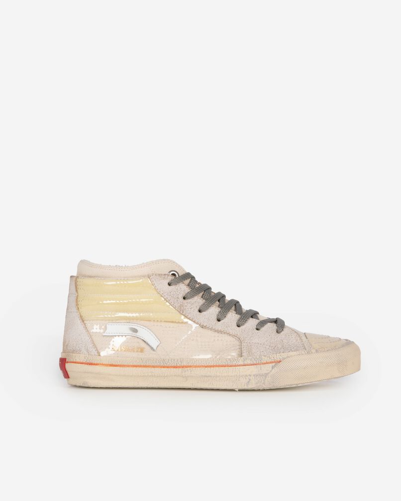 The Kooples FEMME ECRU sneakers montantes the kooples x hidn-ander écrues